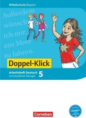 Obrázek produktu pro Doppel-Klick 5. Jahrgangsstufe - Mittelschule Bayern - Arbeitsheft mit interaktiven Übungen auf scook.de
