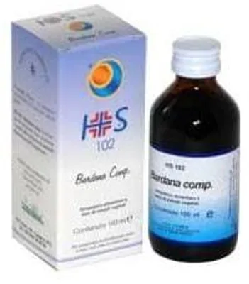 Produktbild von HS102 BARDANA Kompressionslösung, 100 ml