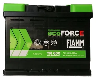 Produktbild von FIAMM Starterbatterie 12V 60Ah 600A/EN B13 Batterie