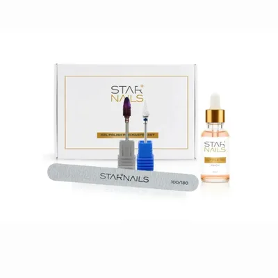 Obrázek produktu pro Sada STARNAILS Gel Polish Pro Master Set - sada fréz pro odstranění gel laku