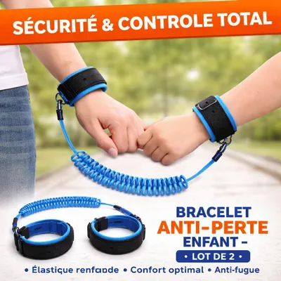Image de 2 Bracelets de Sécurité Enfant – Bracelets Anti-Perte