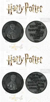 Produktbild von FaNaTtik Harry Potter Sammelmünzen Doppelpack Dumbledore's Army: Harry & Ron Limited Edition FNTK-THG-HP06