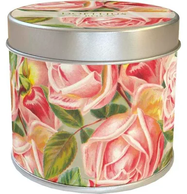 Obrázek produktu pro Vonná svíčka v plechové dóze Roses Pink