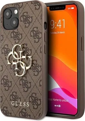 Produktbild von Guess for iPhone 13 Protective Mobile Phone Case Case Hardcase 4G Big Metal Logo