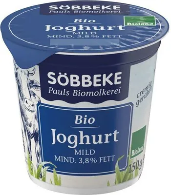 Obrázok produktu pre Jogurt Prírodný (3,8% Tuku V Mlieku)150G - Sobbeke