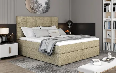 Image de Designer Lit rembourré Lits Lit double Lit matrimonial Lit designer Boxspring nouveau