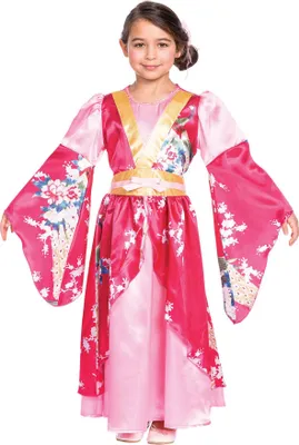 Produktbild von Asiatische Prinzessin Asian Princess Karneval Mädchen Kostüm 116