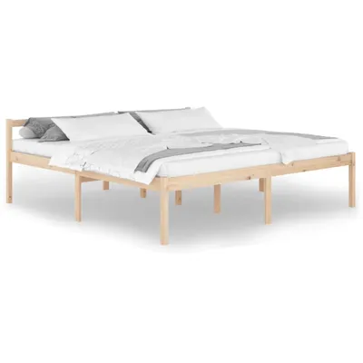 Obrázok produktu pre Posteľ pre seniorov 200x200 cm, borovicový masív
