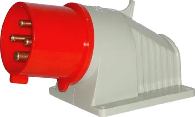 Zdjęcie produktu dla POLAM NAKŁO Wtyczka Odbiornikowa Izolacyjna Siłowa 32A 400V IP44 3643-220