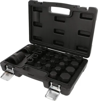Produktbild von KS TOOLS 3/4" + 1" Kraft-Wechselbit-Satz, 23-tlg