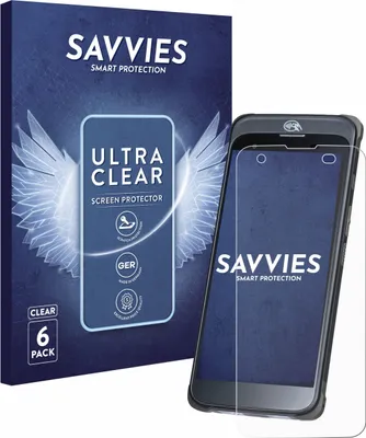 Produktbild von 6x Für Orderman 10 Schutzfolie Savvies Displayschutz Display Schutz Folie Klar Transparent