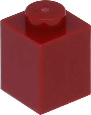 Produktbild von Lego® 50 Stück 3005 Stein Brick 1x1 Part Basic Steine 50 Dunkelrot