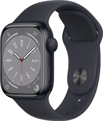 Zdjęcie produktu dla Apple Watch Series 8 OLED 41 mm Czarny GPS