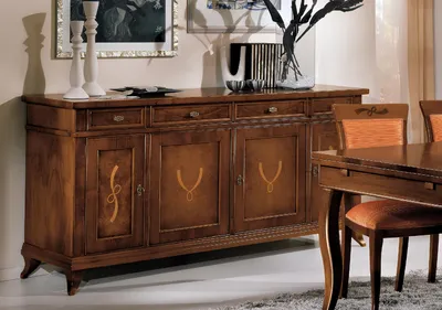 Image de Buffet Commode en bois Design Armoire Commodes Armoires classiques Meubles en bois Nouveau
