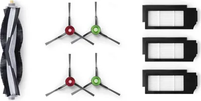 Image de Kit d'accessoires ECOVACS pour DEEBOT X1 : brosses et filtres pour un nettoyage optimal