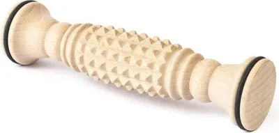 Produktbild von Famanu Massagerolle für Fußmassage - 20 x 5 cm aus Holz