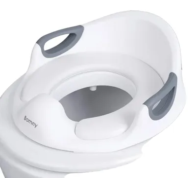 Productafbeelding van Toilet trainingsstoel, ergonomisch ontwerp, veilige pasvorm, WIT