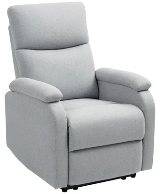 Image de Fauteuil relax - Coussin de relaxation - Fauteuil - Dossier réglable - Revêtement imitation lin - Rembourrage confortable