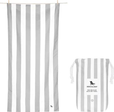 Produktbild von Dock & Bay Beach Towel XL Goa Grey 200x90cm