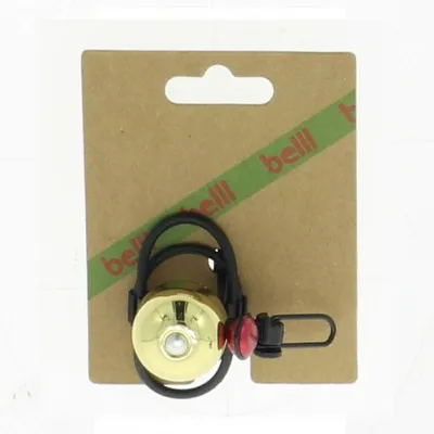 Produktbild von BELLL Fahrradklingel The Bell Messing Rot, auf Karte