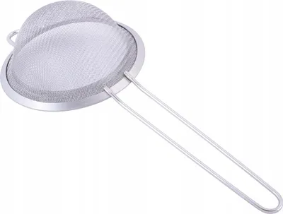 Produktbild von Edelstahlsieb, Sieb, Schöpflöffel, Löffel 10 cm KAMILLE