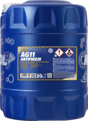 Produktbild von MANNOL Antifreeze AG11 (- 40°C) Blau, 20L