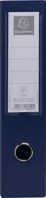 Produktbild von Exacompta 10x Stehsammler PP, Rücken 70mm, 23x31cm A4, Dunkelblau, 90152E