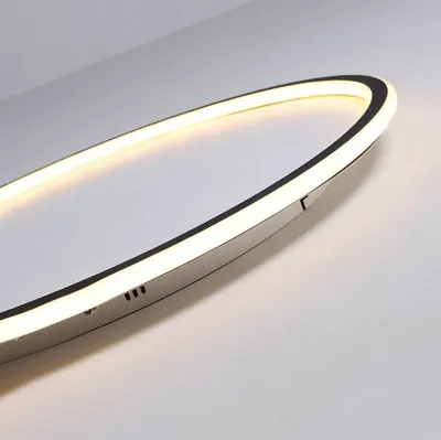 Produktbild von Ailiebe Design LED Deckenleuchte, Dimmbar mit Fernbedienung, Deckenlampe ultraflach, Wohnzimmer Schlafzimmer Küche, 40cm 42w 3800lm 3000-6000K, mit Memory Funktion