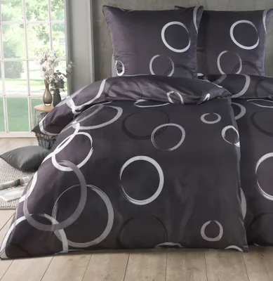 Produktbild von Kuscheli® Bettwäsche 135x200 4 teilig |   & fürAllergiker geeignet | Bettwäsche Set mit je 2 Bettbezügen und 2 Kissenbezügen