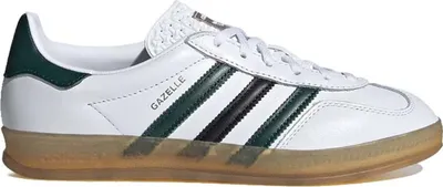 Produktbild von adidas Gazelle Indoor White Collegiate Green (Women's) - EU 39 1/3