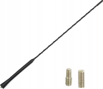Obrázok produktu pre UNIVERZÁLNA AUTOMOBILOVÁ ANTÉNA BIELA STOŽIAR 40 cm