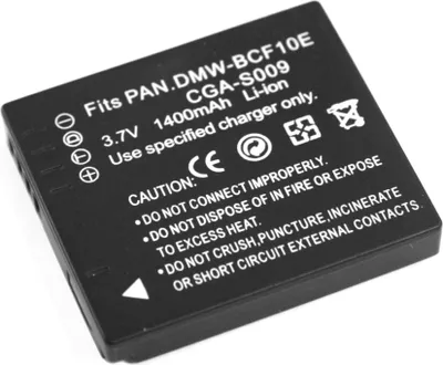 Image de Batterie TRX Panasonic/ 940 mAh/ pour CGA-S009/ DMW-BCF10/ DMW-BCF10E/ DMW-BCF10GK/ CGA-S/ 106C/ non original