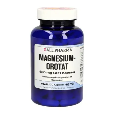 Zdjęcie produktu dla GALL PHARMA Orotan magnezu 550 mg GPH Kapsułki, 120 szt. Kapsułki