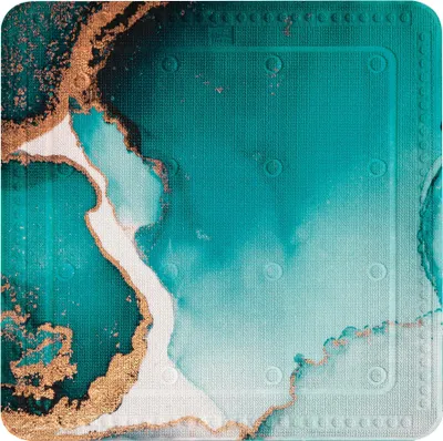 Produktbild von Kleine Wolke Duscheinlage TEAL Petrol 55 x 55 cm