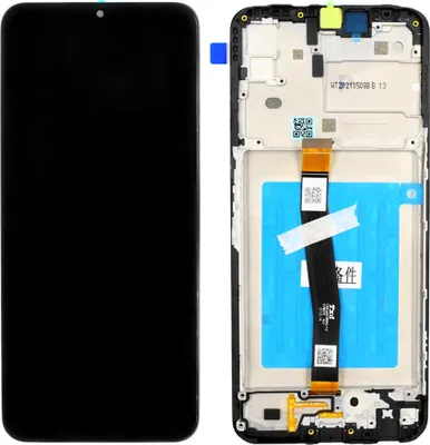 Produktbild von Original Samsung Galaxy A22 5G 2021 A226B LCD Display Touch Screen Glas Digitizer Bildschirm mit Rahmen (Service Pack) GH81-20694A Schwarz