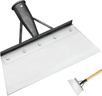 Produktbild von Famanu Gartenkelle mit Unkrautentferner - 23 cm ohne Holzgriff