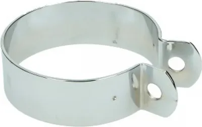 Produktbild von Auspuff-Schelle KS80AC/KS80LC 73mm chrom hinten 530-22.115