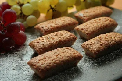 Produktbild von Silikonform für Financiers, grau, Backform