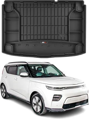Image de OMAC Tapis de coffre caoutchouc pour Kia e-Soul 2020-2025 Noir