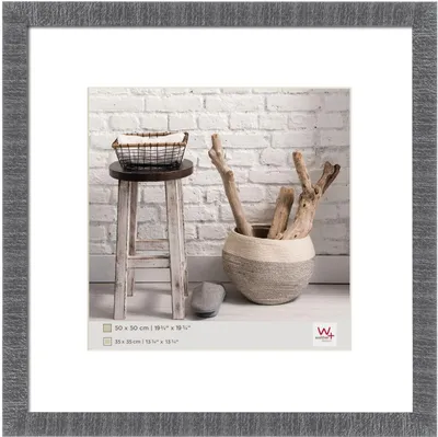 Produktbild von Walther Design HO550D, Einzelbilderrahmen, Holz, Grau, 35 x 35 cm, Rechteckig, Deutschland