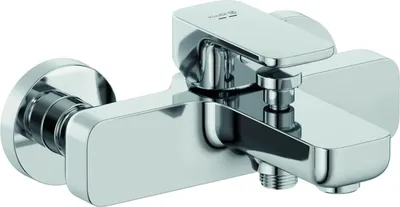 Produktbild von Kludi Renon Wannen-/Brause-Einhandmischer mattschwarz, 1 Stk.