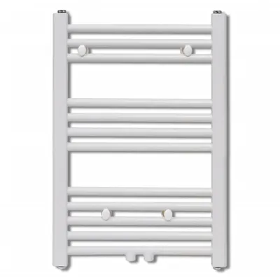Image de vidaXL Radiateur sèche-serviettes eau chaude droit 500x764 mm