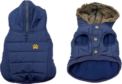Produktbild von Duvo+ Hundemantel gefüttert blau, Größe: L