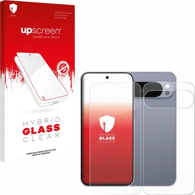 Produktbild von upscreen Schutzglas für Google Pixel 10 Pro XL (Display+Rückseite) Schutzfolie Panzer Folie Glas Display Schutz klar