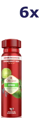 Produktbild von 6x Old Spice Deo spray - 150ml - citron