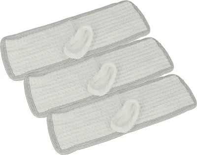 Produktbild von vhbw 6x Wischbezug Ersatz für Dirt Devil 0380005 für Dampfreiniger - 3x Baumwollüberzug, 3x Bodentuch