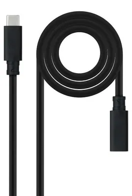 Immagine prodotto di Nanocable 10.01.4500, 0,5 m, USB C, USB C, USB 3.2 Gen 2x2, 20 Gbit/s, nero