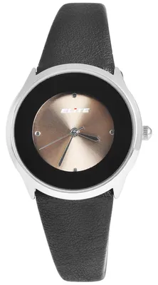 Produktbild von Elite Damenarmbanduhr mit Kunstlederionsband