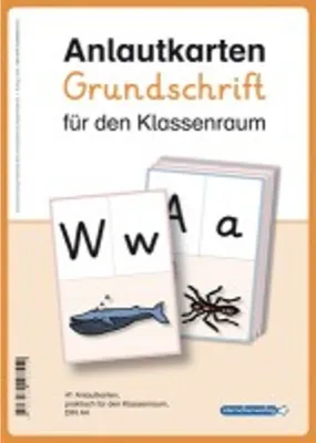 Obrázek produktu pro Anlautkarten Grundschrift für den Klassenraum
