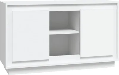 Immagine prodotto di Credenza Bianca 102x35x60 cm in Legno Multistrato